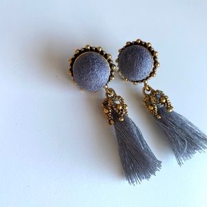 Lightweight Tassel Statement Earrings